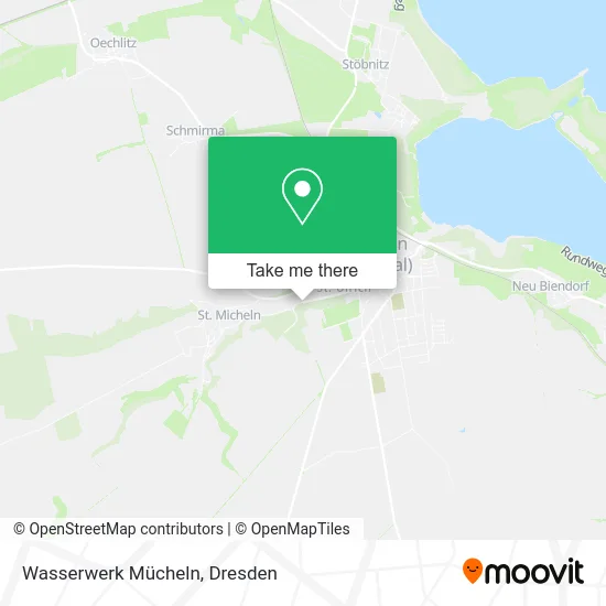 Карта Wasserwerk Mücheln