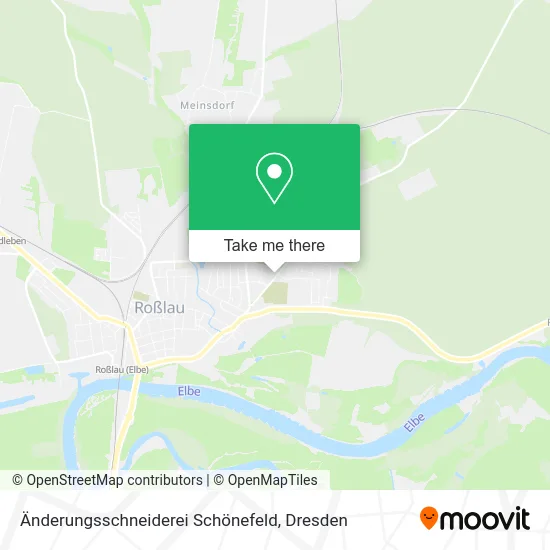 Änderungsschneiderei Schönefeld map