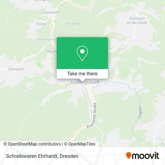 Карта Schreibwaren Ehrhardt