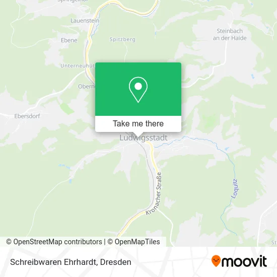 Schreibwaren Ehrhardt map