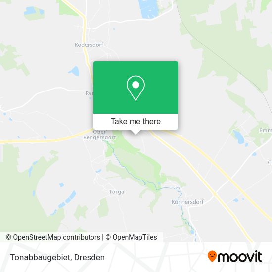 Карта Tonabbaugebiet