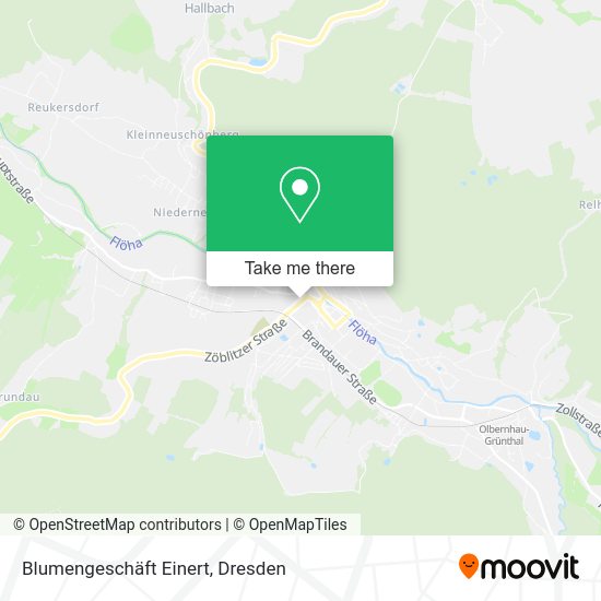 Карта Blumengeschäft Einert