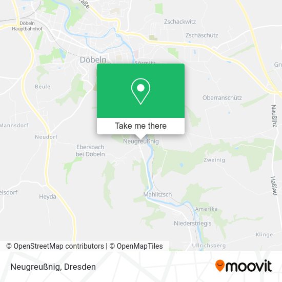 Карта Neugreußnig