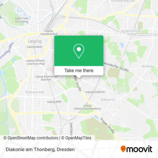 Карта Diakonie am Thonberg