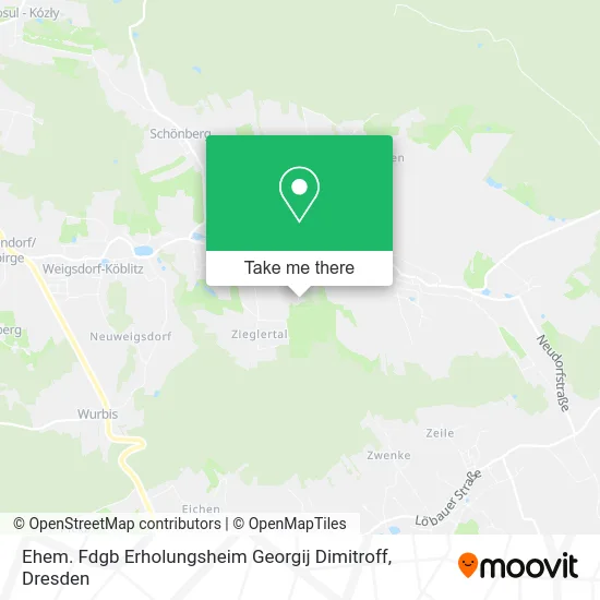 Карта Ehem. Fdgb Erholungsheim Georgij Dimitroff