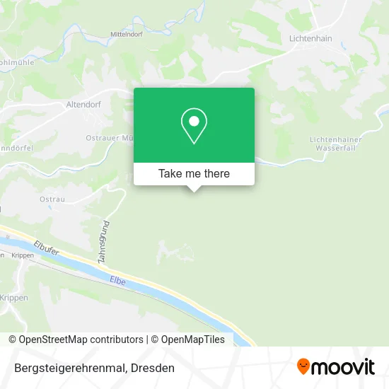 Карта Bergsteigerehrenmal