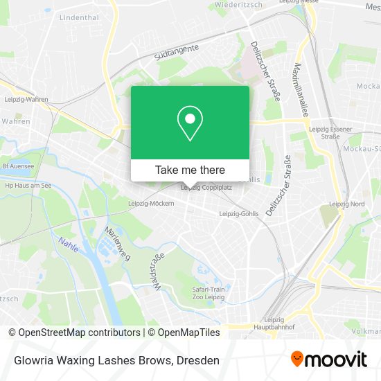 Карта Glowria Waxing Lashes Brows