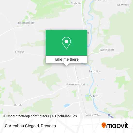 Карта Gartenbau Giegold
