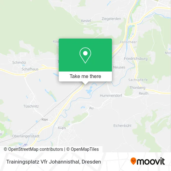 Карта Trainingsplatz Vfr Johannisthal
