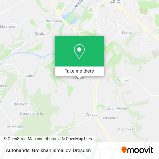 Карта Autohandel Greikhan Ismailov