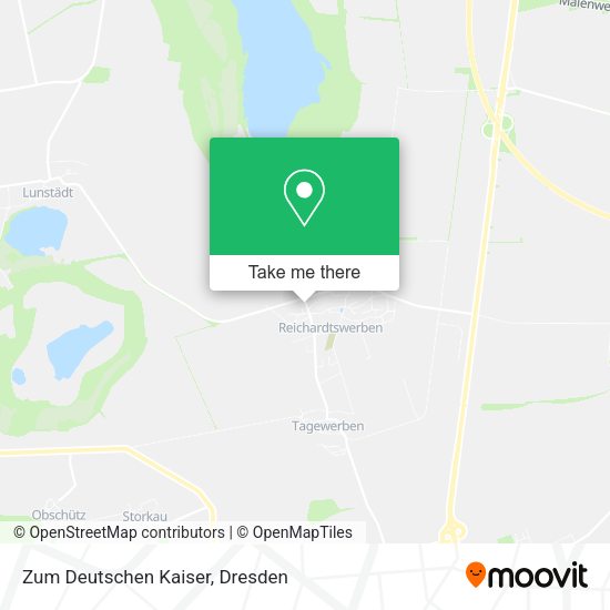 Карта Zum Deutschen Kaiser