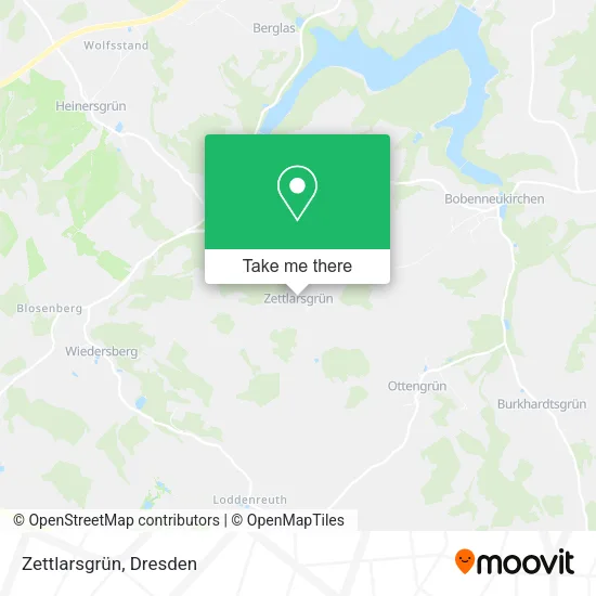 Карта Zettlarsgrün