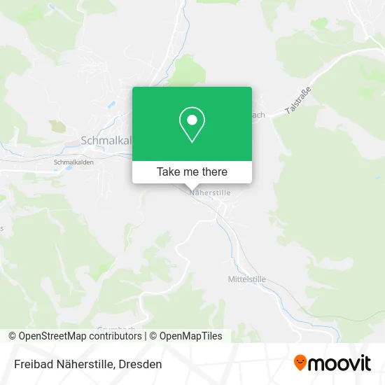 Карта Freibad Näherstille