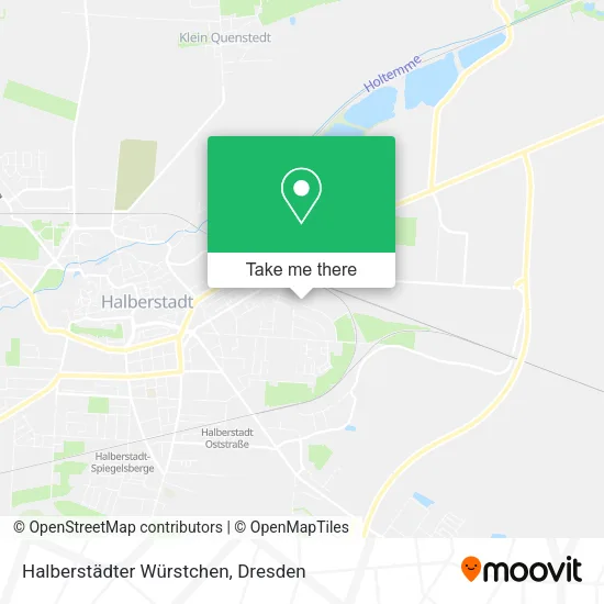Карта Halberstädter Würstchen