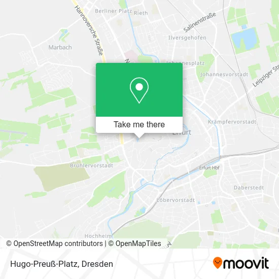 Карта Hugo-Preuß-Platz