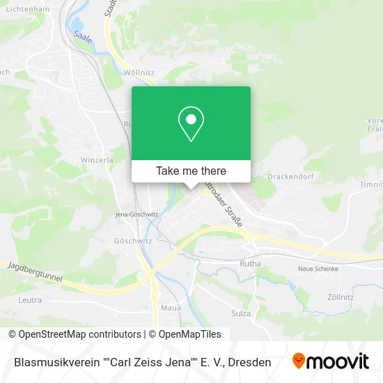 Blasmusikverein ""Carl Zeiss Jena"" E. V. map