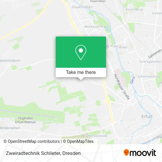 Карта Zweiradtechnik Schlieter