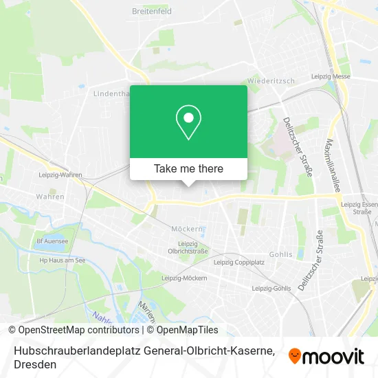 Карта Hubschrauberlandeplatz General-Olbricht-Kaserne