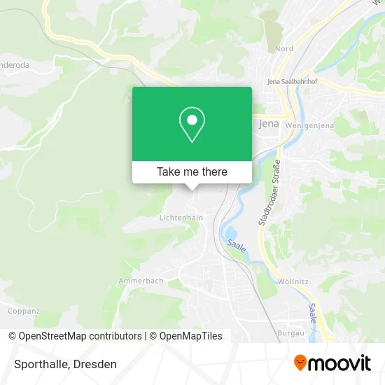 Карта Sporthalle