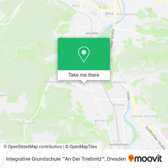 Карта Integrative Grundschule ""An Der Trießnitz""