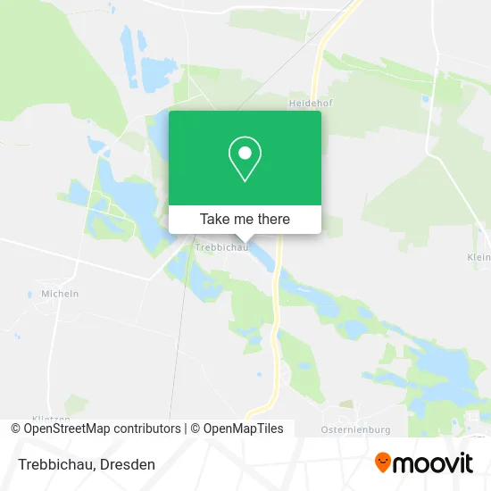 Карта Trebbichau