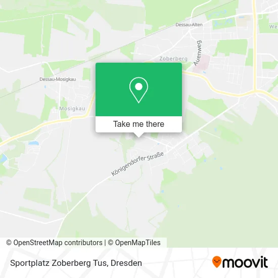 Карта Sportplatz Zoberberg Tus