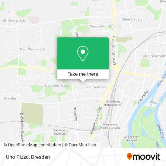 Карта Uno Pizza