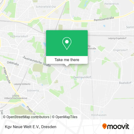 Карта Kgv Neue Welt E.V.