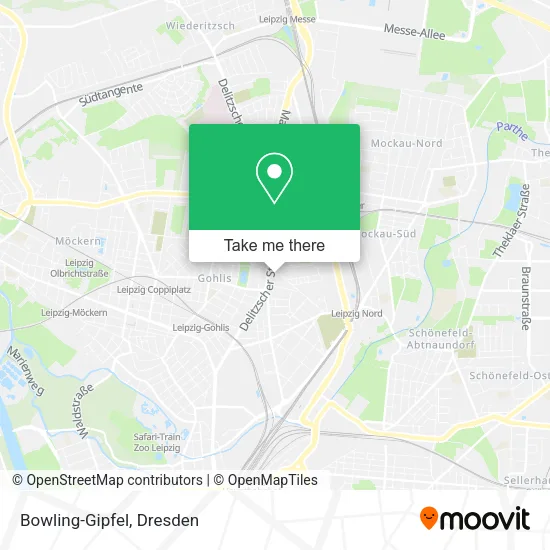 Карта Bowling-Gipfel