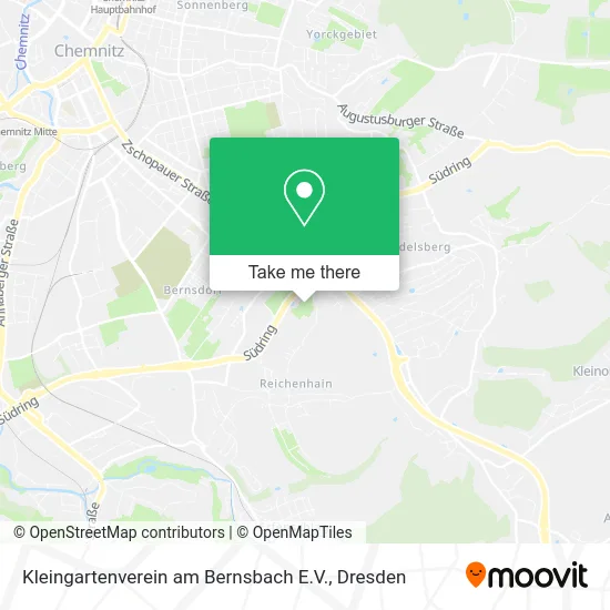 Карта Kleingartenverein am Bernsbach E.V.