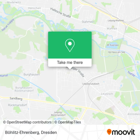 Карта Böhlitz-Ehrenberg