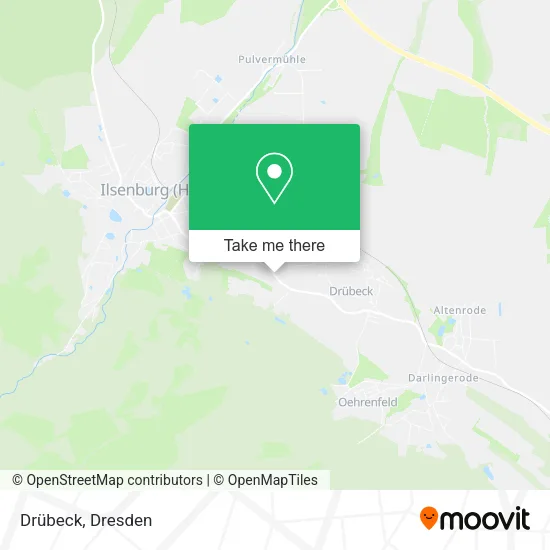 Drübeck map