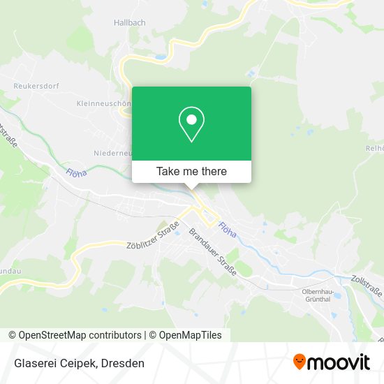 Карта Glaserei Ceipek