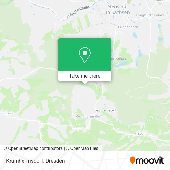 Карта Krumhermsdorf