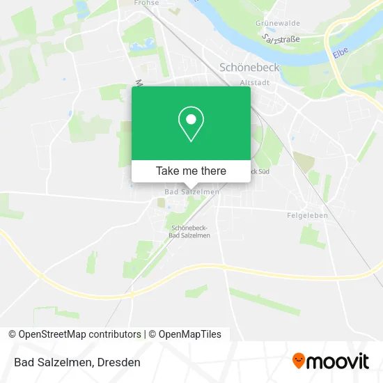 Карта Bad Salzelmen