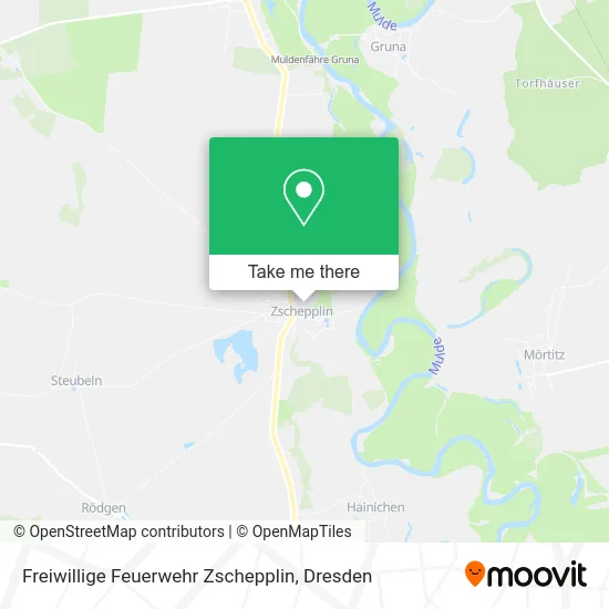 Карта Freiwillige Feuerwehr Zschepplin
