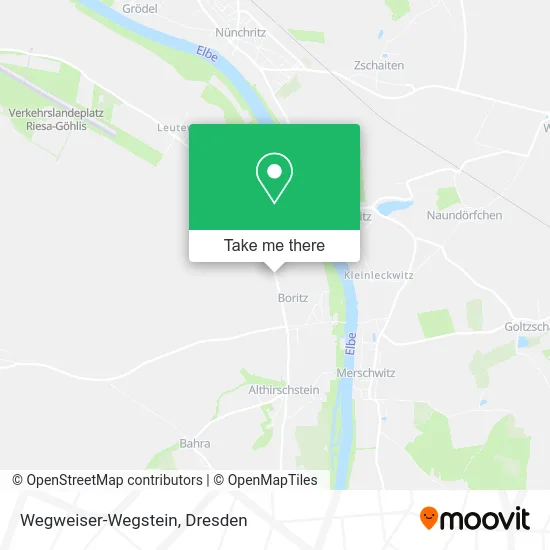Карта Wegweiser-Wegstein