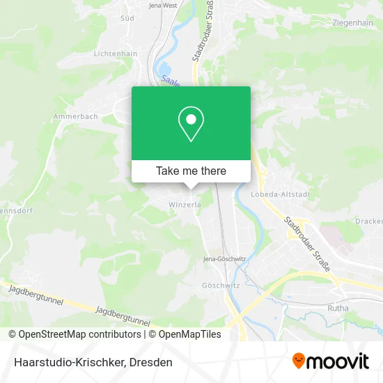 Карта Haarstudio-Krischker