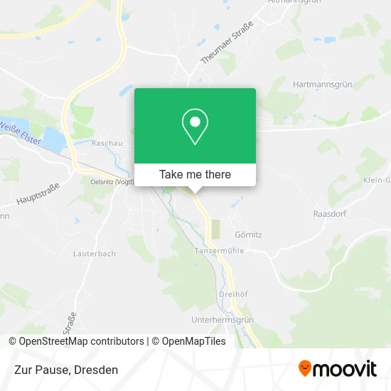 Карта Zur Pause