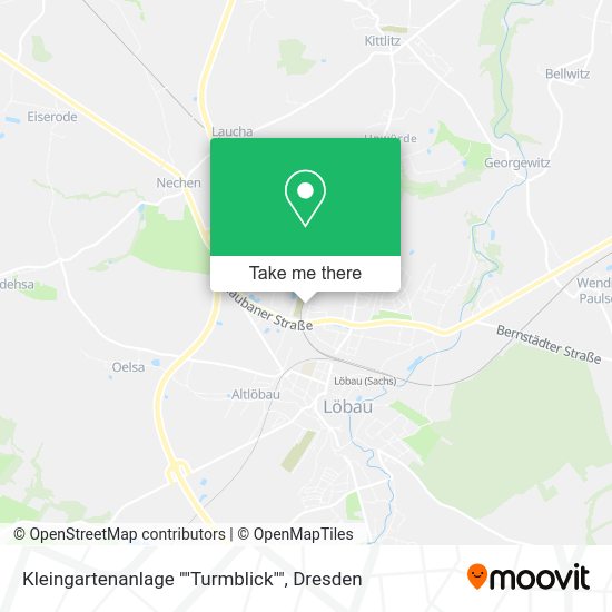 Карта Kleingartenanlage ""Turmblick""