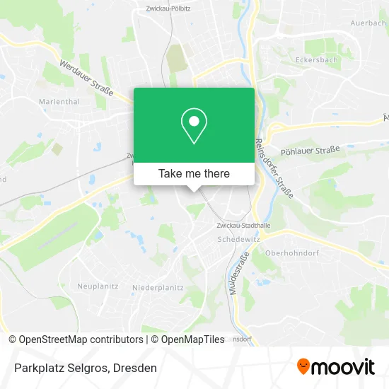 Карта Parkplatz Selgros