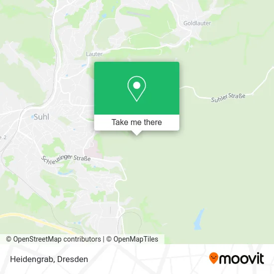 Карта Heidengrab