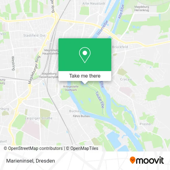 Marieninsel map