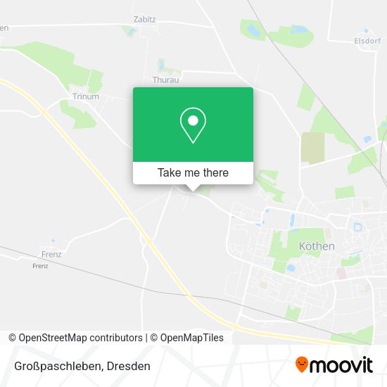 Карта Großpaschleben