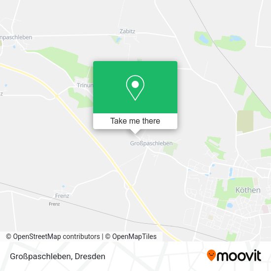 Карта Großpaschleben