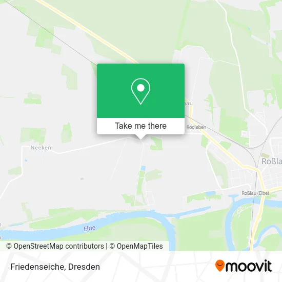 Карта Friedenseiche