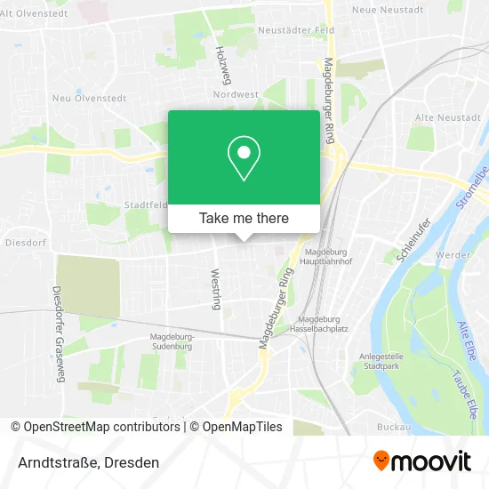 Карта Arndtstraße