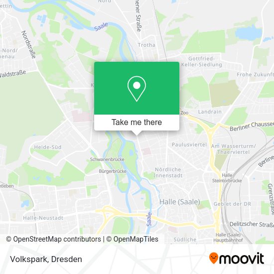 Карта Volkspark