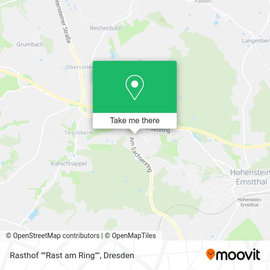 Карта Rasthof ""Rast am Ring""