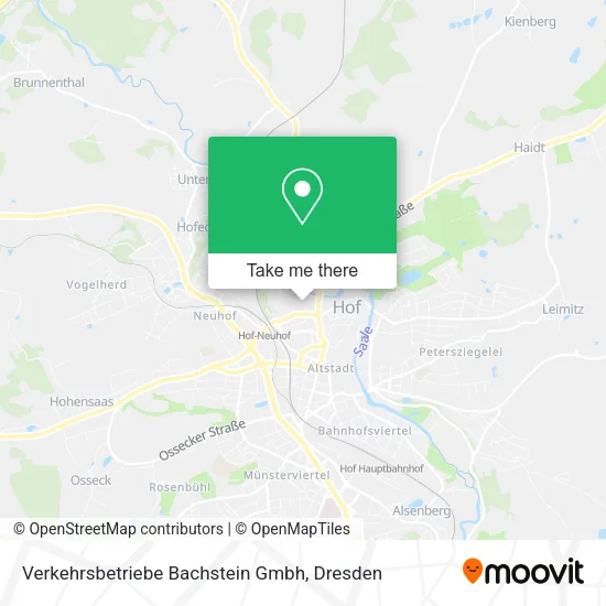 Карта Verkehrsbetriebe Bachstein Gmbh